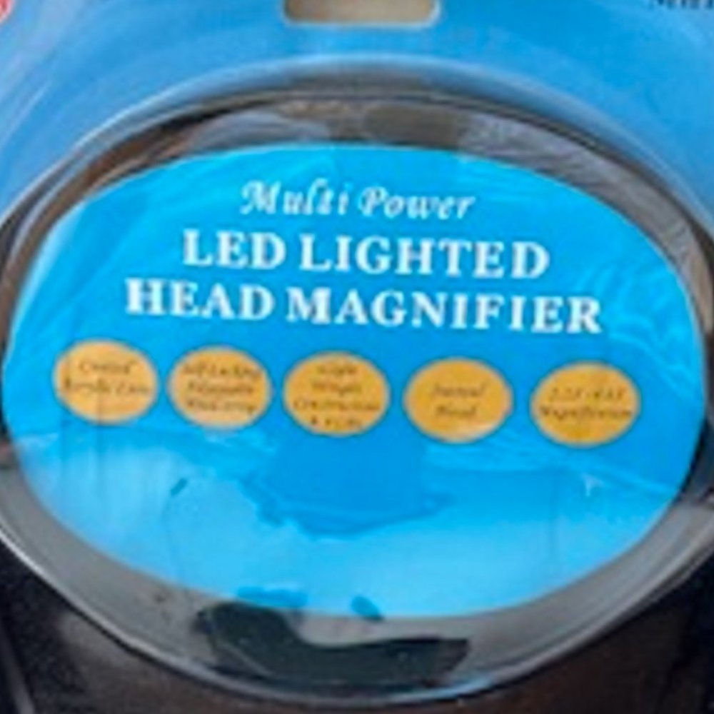 LED Lighted Head Magnifier Multi Power - Picture 4 of 4